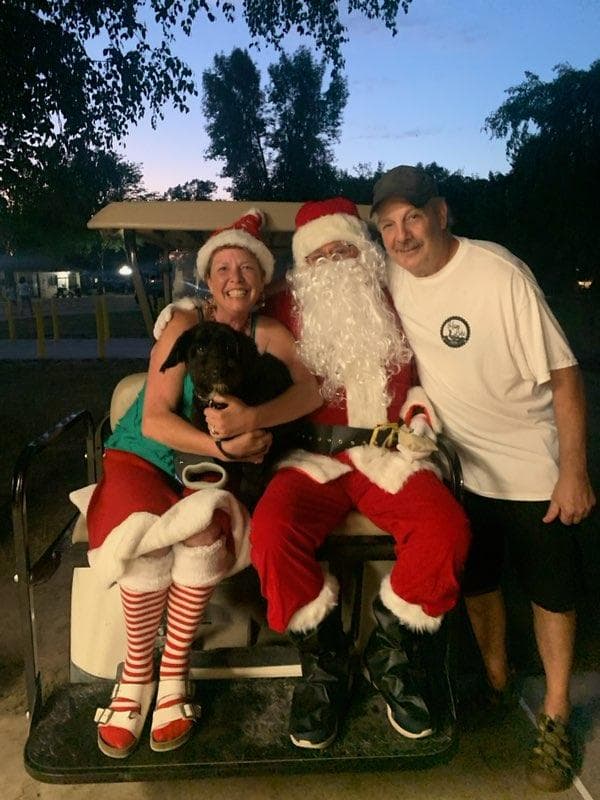 Santa at the Ranch