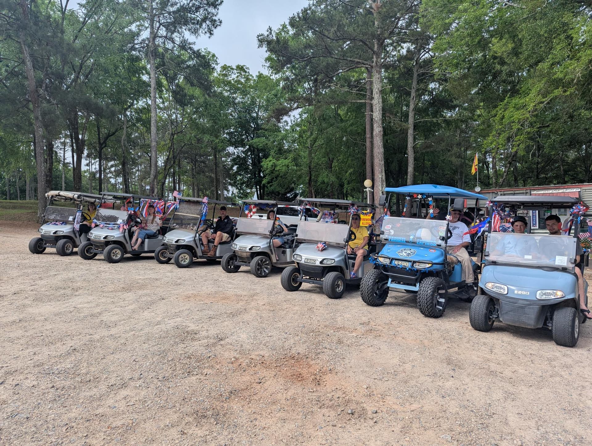 North Shore Landing Resort on beautiful Lake Oconee in summer