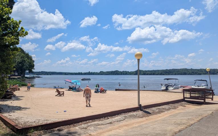 Lakefront Beach