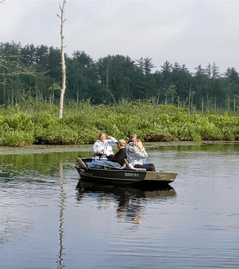 Boating on the Lake
