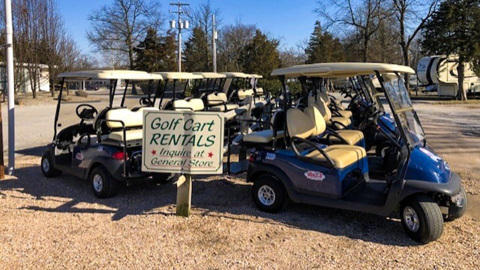 Rental Golf Carts at Travel Resorts of America