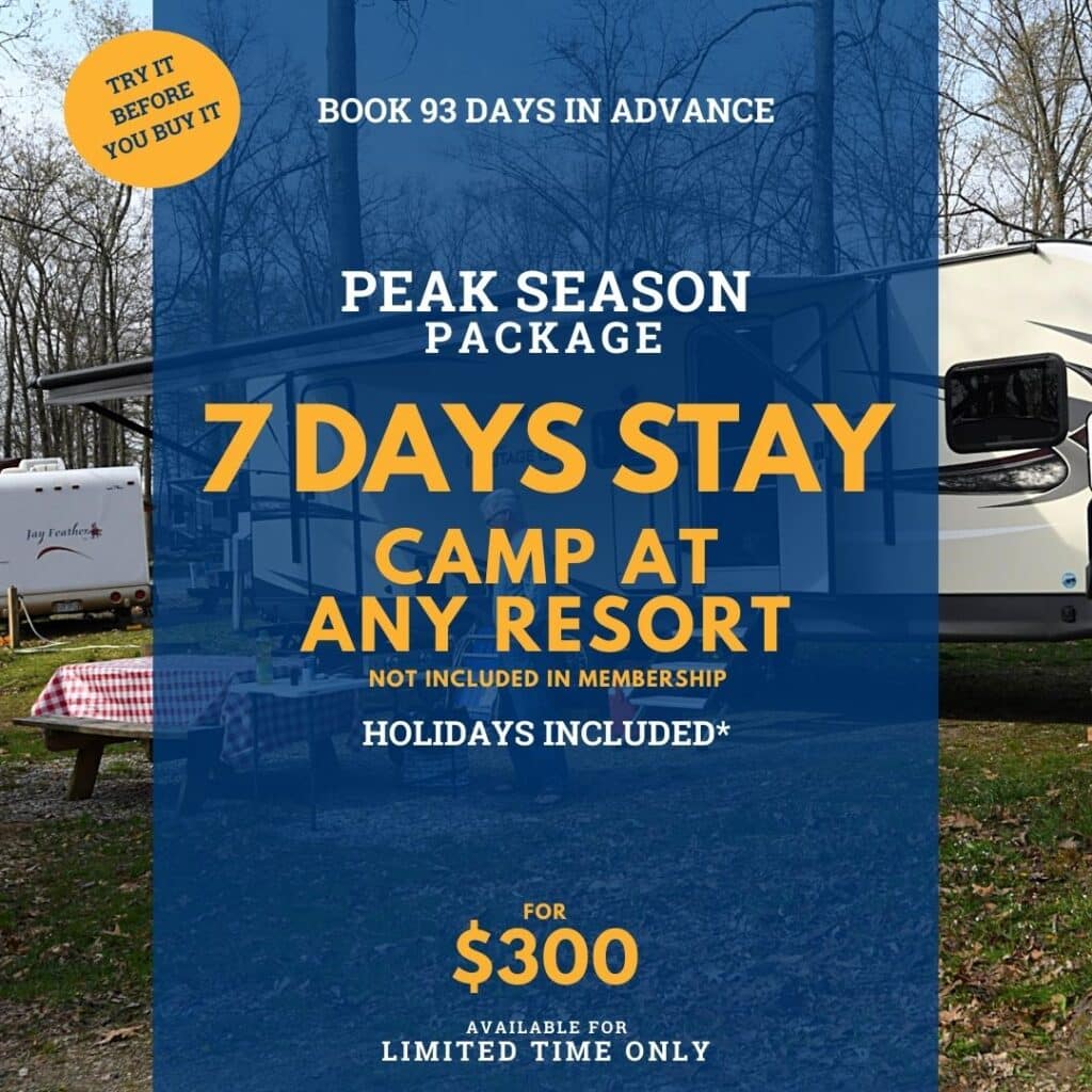 Camping Package - 7 Day Stay