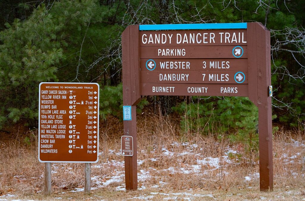 Gandy Dancer Trail near St. Croix River Resort - Travel Resorts of America